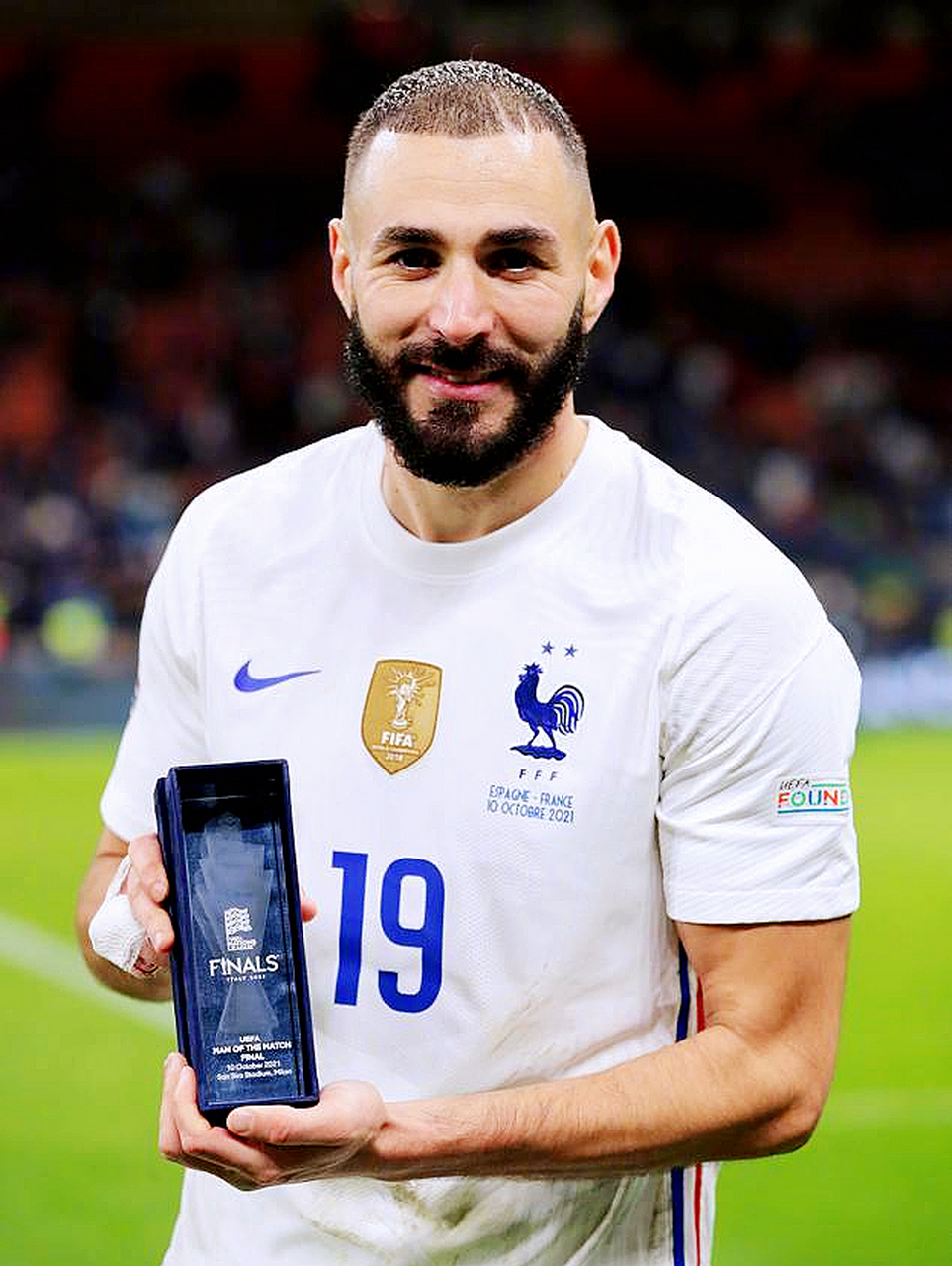 法国力克西班牙，本泽马打破历史纪录