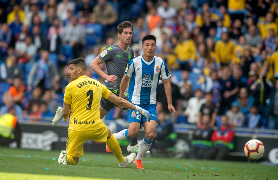 武磊助西班牙队获胜，进球成关键一幕的简单介绍