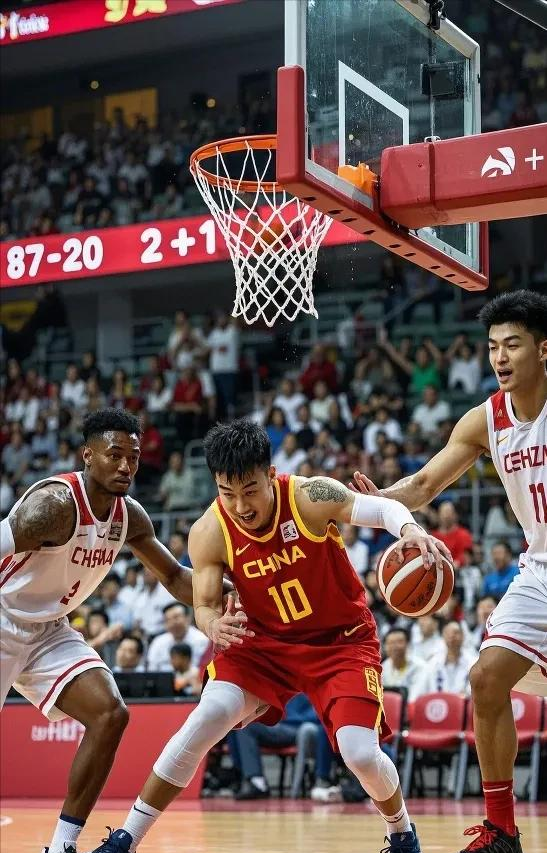 中国男篮鏖战奇才，萨博尼斯一己之力扛起全队