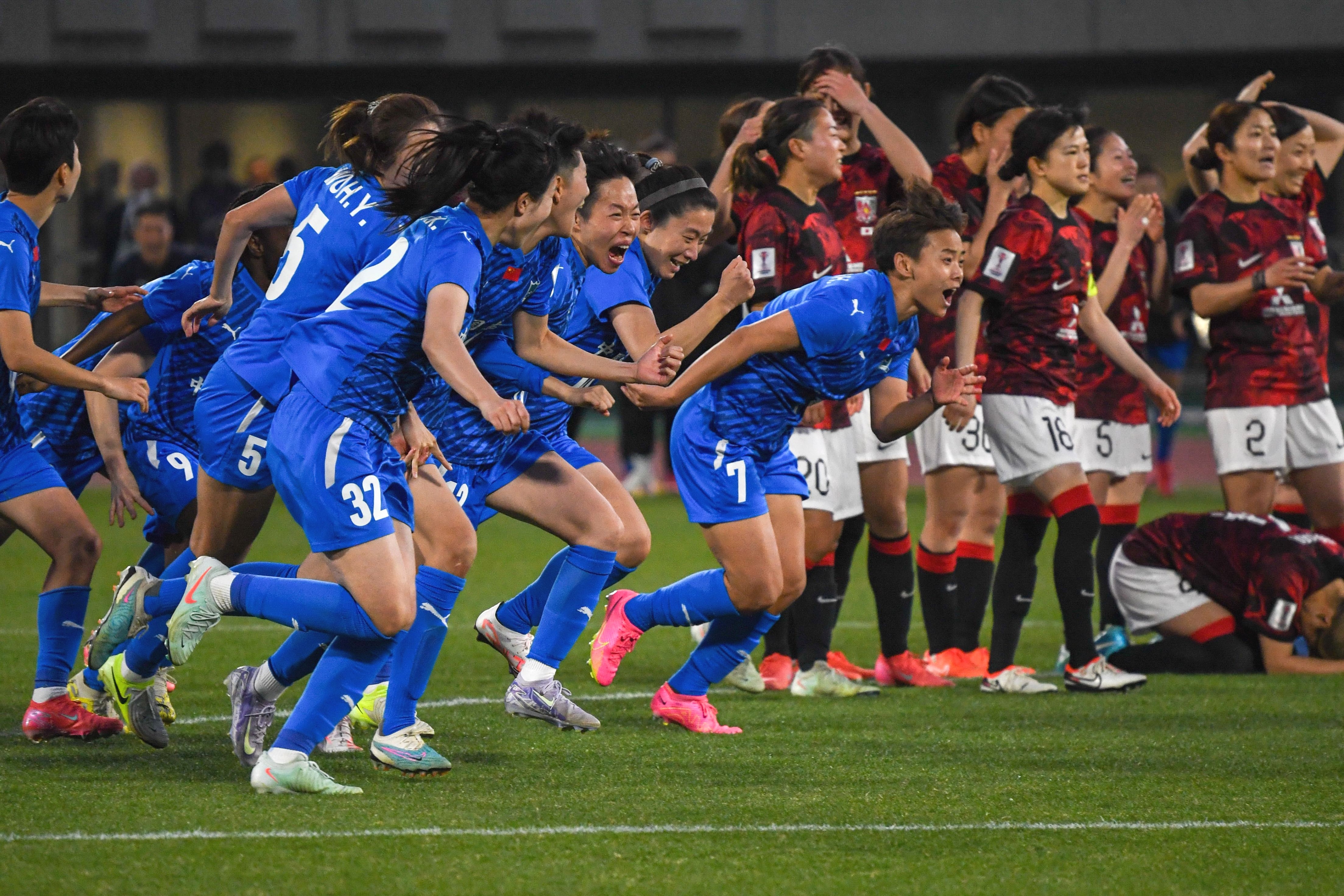 女足比赛再次获胜，晋级半决赛